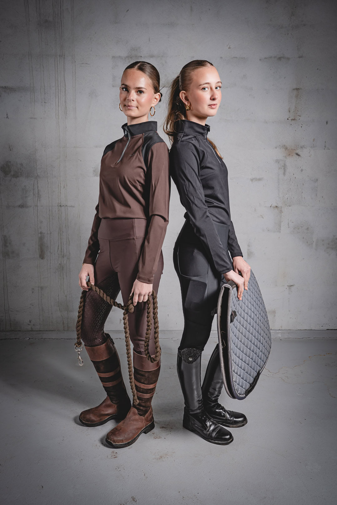 Elgorre Ridebukser Nr. 01 – Sort